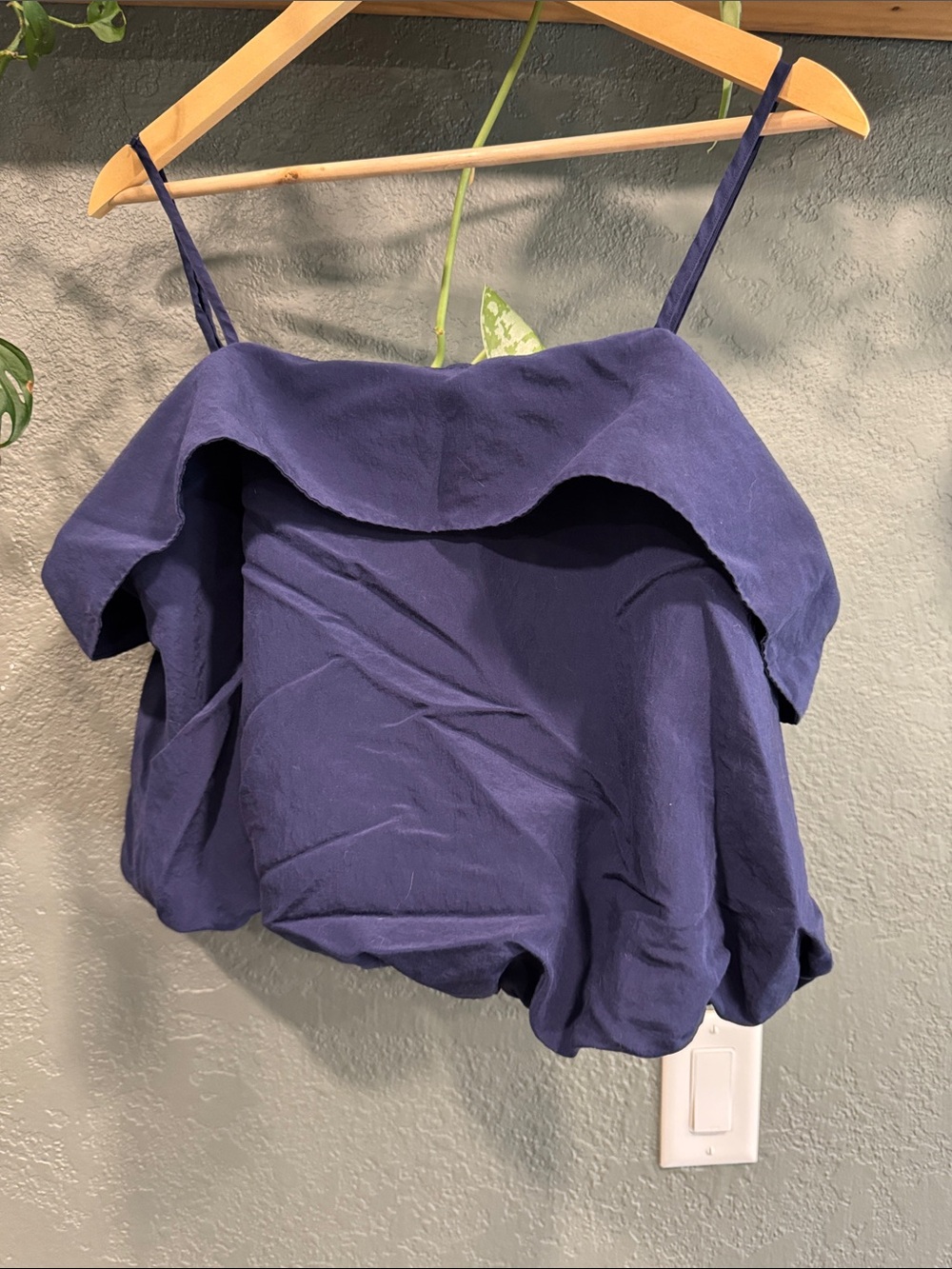 a new day bubble hem tank